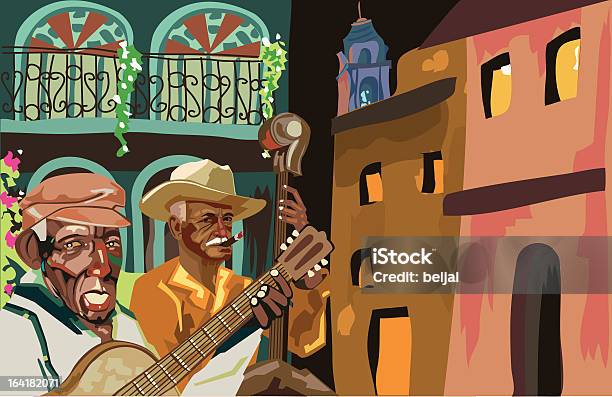 Cuban Muzyków - Stockowe grafiki wektorowe i więcej obrazów Kuba - Kuba, Muzyk, Muzyka