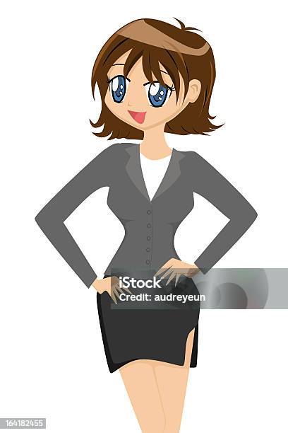 Cartoon Lady In Business Suit Stock Illustration - Download Image Now -  Adult, Beauty, Beauty In Nature - iStock