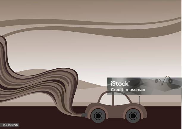 Плохая Экологических Автомобиль — стоковая векторная графика и другие изображения на тему Абстрактный - Абстрактный, Автомобиль, Без людей