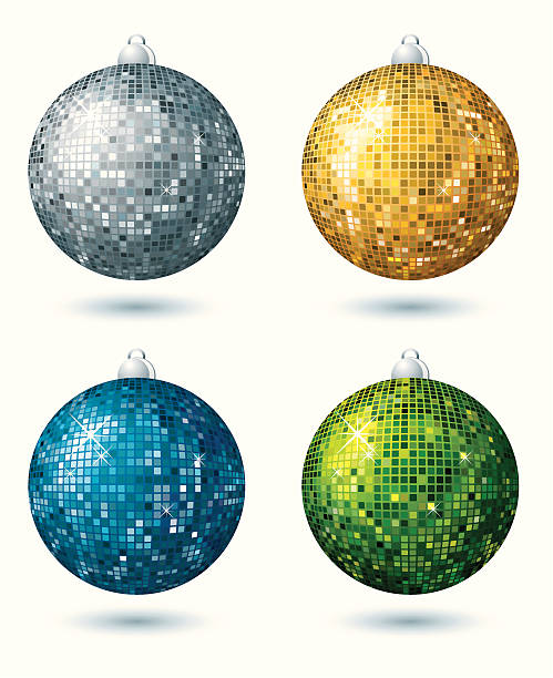 Four Disco Balls Stock Illustration - Download Image Now - Disco Ball, Gold  Colored, Disco Dancing - iStock