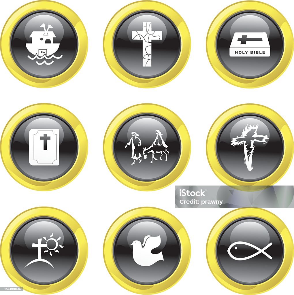 Christian Symbole Stock Vektor Art und mehr Bilder von Arche Arche
