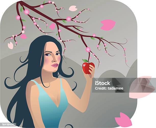 Applevigilia - Immagini vettoriali stock e altre immagini di Adulto - Adulto, Asia, Beautiful Woman