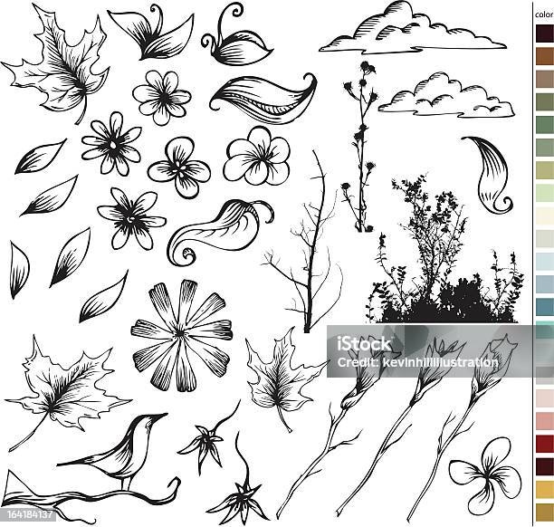 Spring Stuff Stock Illustration - Download Image Now - Animal, Art, Art And Craft