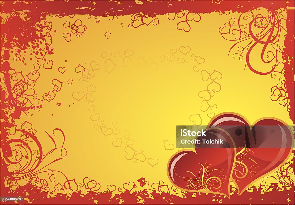 Valentines grunge background "Valentines grunge background, vector illustration" Backgrounds stock vector