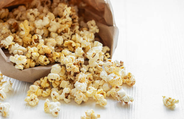 istock Tasty salted homemade popcorn 1641846164