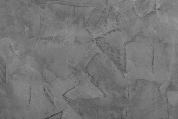 istock Rough surface gray cement plaster wall texture, Rough gray cement plastered wall texture. 1641864542
