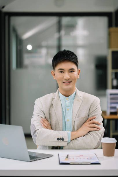 istock Smiling confident mature businessman leader looking at camera in office. 1641892081