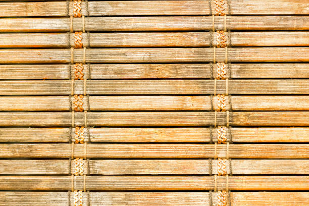 istock Bamboo material made for patterns of woodworking looks beautiful. 1641904997