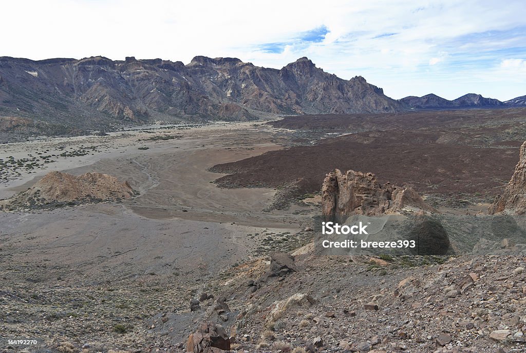 Parque Nacional do Teide, Tenerife, Ilhas Canárias, Espanha - Royalty-free Ao Ar Livre Foto de stock