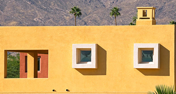 istock Stucco house in desert community 164192467