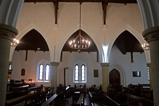 interior of Christ Church, Kasauli, Himachal Pradesh