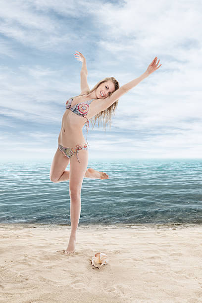 istock Girl in swimsuit 164198681