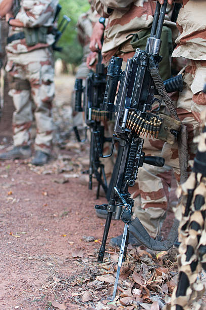 istock Soldiers with guns 164199693