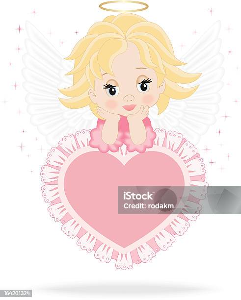 Little Angel Stock Illustration - Download Image Now - Adult, Angel, Animal Body Part