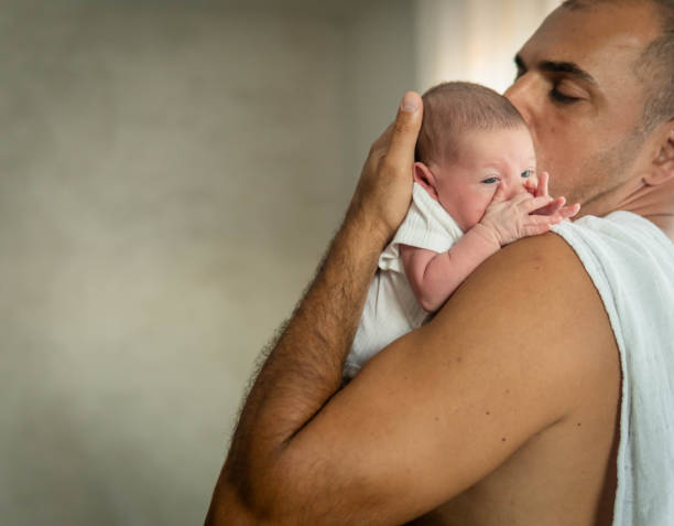 istock Father and his baby 1642052366
