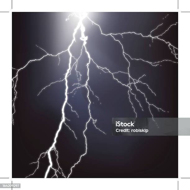 Vecteur Éclair Vecteurs libres de droits et plus d'images vectorielles de Abstrait - Abstrait, Alimentation électrique, Danger