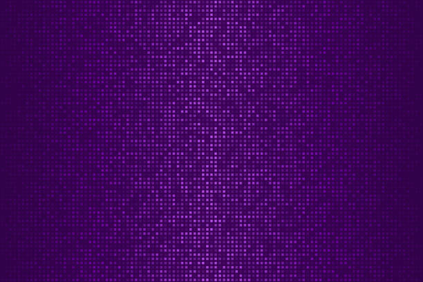 ilustrações, clipart, desenhos animados e ícones de fundo de meio-tom roxo abstrato com pontilhado - design moderno - glitter purple backgrounds shiny