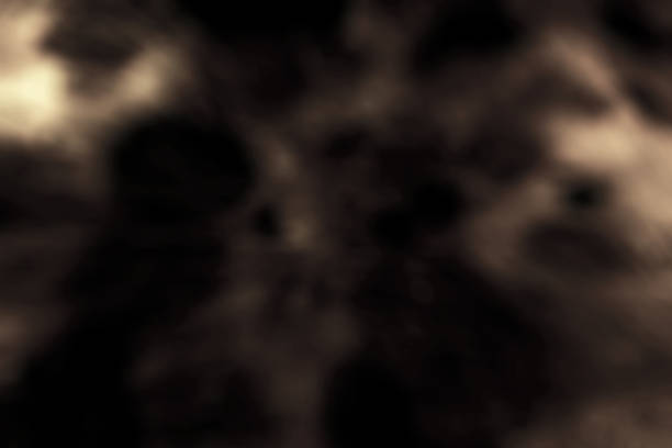 istock Charcoal gray to light beige retro smoky abstract texture. 1642230044