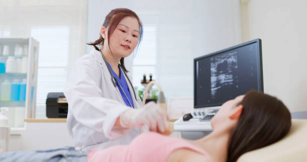 istock woman breast ultrasound examination 1642350045