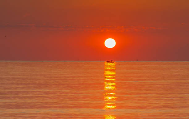 istock Sunset Over the Tunisian Ocean 1642374557