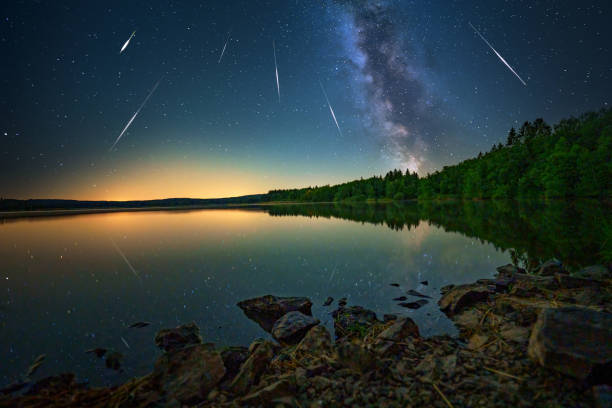 istock The Perseids are a prolific meteor shower associated with the comet Swift Tuttle 1642428019