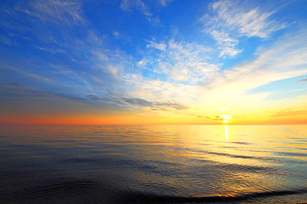 istock Golden sky of a decline 164246181