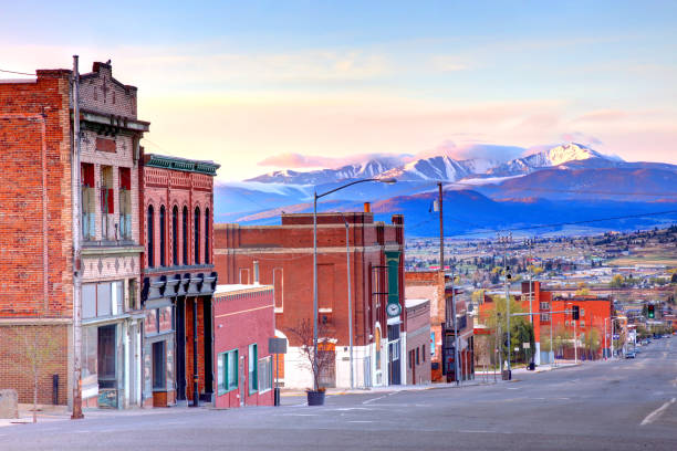 Butte, Montana stock photo