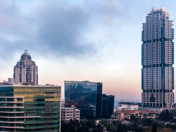 istock Sandton City sunrise with Leonardo and Michelangelo buildings 1642520179