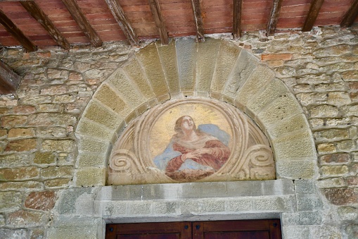 Pieve in the hamlet of Artimino in Carmignano (Prato)