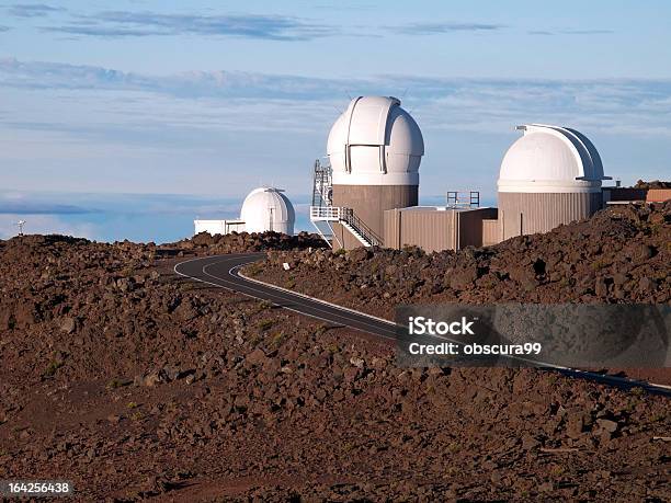 Haleakala Observatory Stock Photo - Download Image Now - High Up, Famous Place, Haleakala National Park