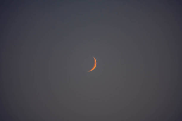 istock New moon in the sky 1642565974