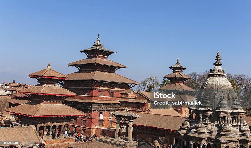 Patan Durbar Square, Catmandu, Nepal. - Foto de stock de Budismo royalty-free