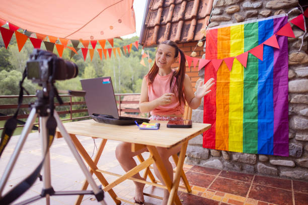 istock Streaming for LGBTQ+ community today 1642637573