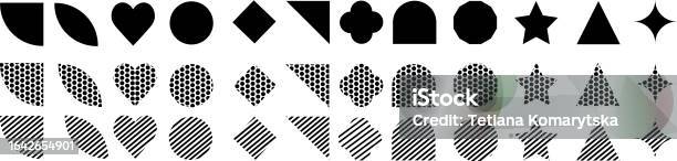 Basic Shape Vector Pattern Vector Set Of Basic Shapes Stock Illustration - Download Image Now ...