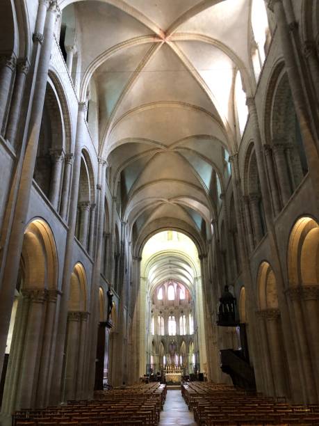 istock Into an abbey in Caen, in Normandy 1642674840