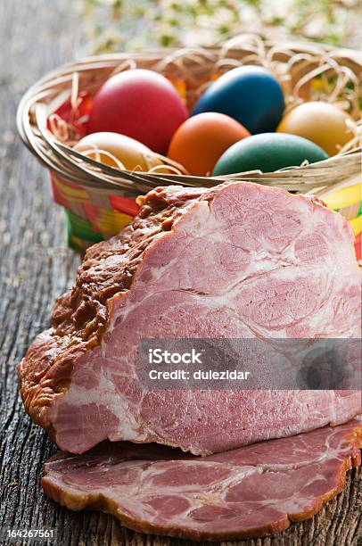 Easter Ham Stock Photo - Download Image Now - Easter, Ham, Meat