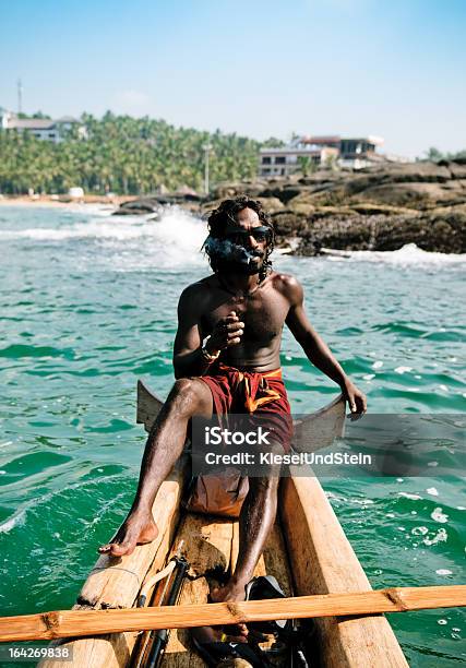 Indian Fisherman Stock Photo - Download Image Now - Adult, Adults Only, Beach