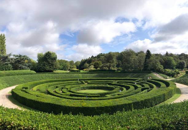 istock A vegetal labyrinth into a park in Caen, in Normandy 1642701540