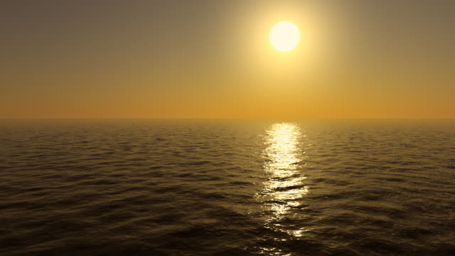 Sunset - Calm Sea (Looping)