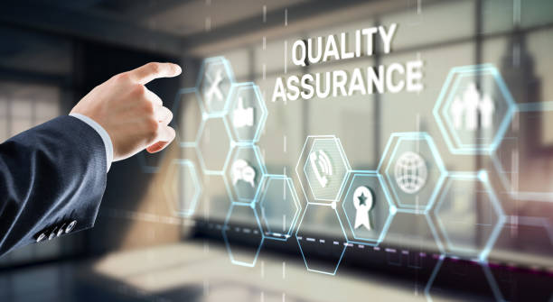 istock Quality Assurance ISO DIN Service Guarantee Standard Retail Concept 1642800608