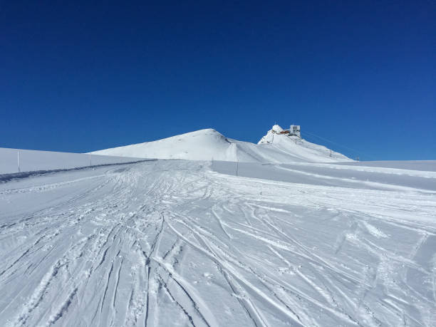 istock Ski slopes in Switzerland 1642827731