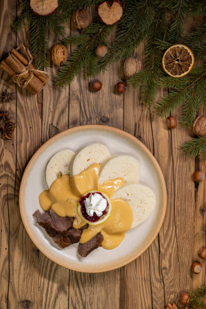 istock typical Czech meal called svickova at Christmas time 1642889722