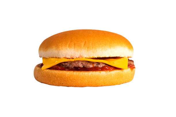 ser, hamburger, świeże, ręcznie robione jedzenie - cheeseburger zdjęcia i obrazy z banku zdjęć