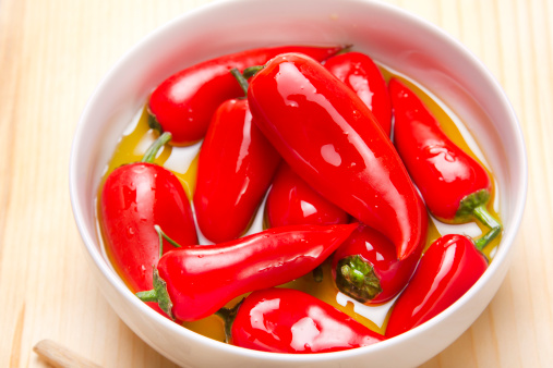 international power use of red pepper to flavor the food
