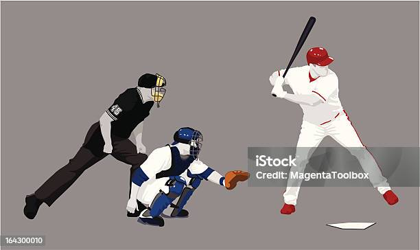 Bat Na - Stockowe grafiki wektorowe i więcej obrazów Baseball - Baseball, Odbijać piłkę, Sędzia baseballowy