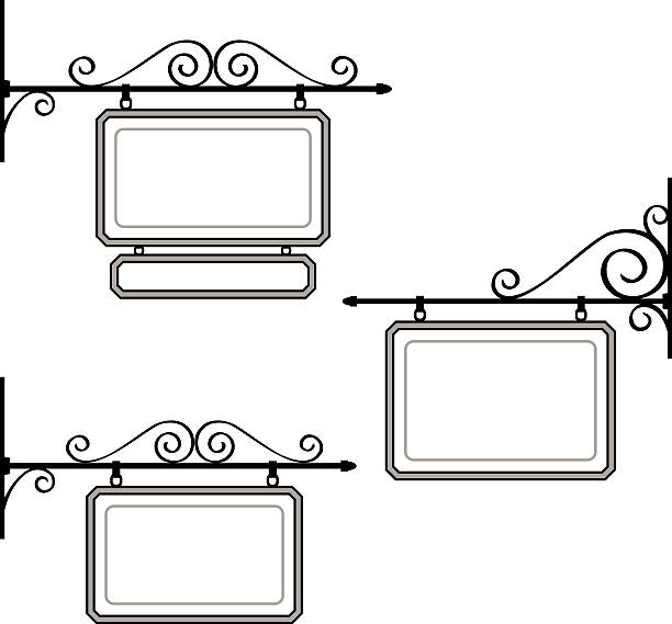 3,300+ Wrought Iron Sign Stock Photos, Pictures & Royalty-Free