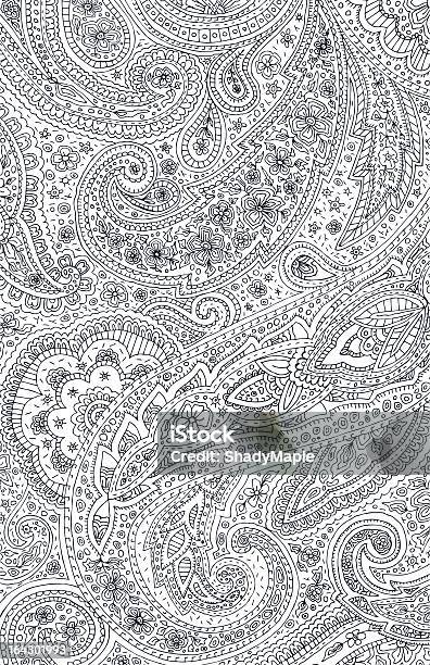 Pleasant Paisley Stock Illustration - Download Image Now - Art, Arts Culture and Entertainment, Backgrounds