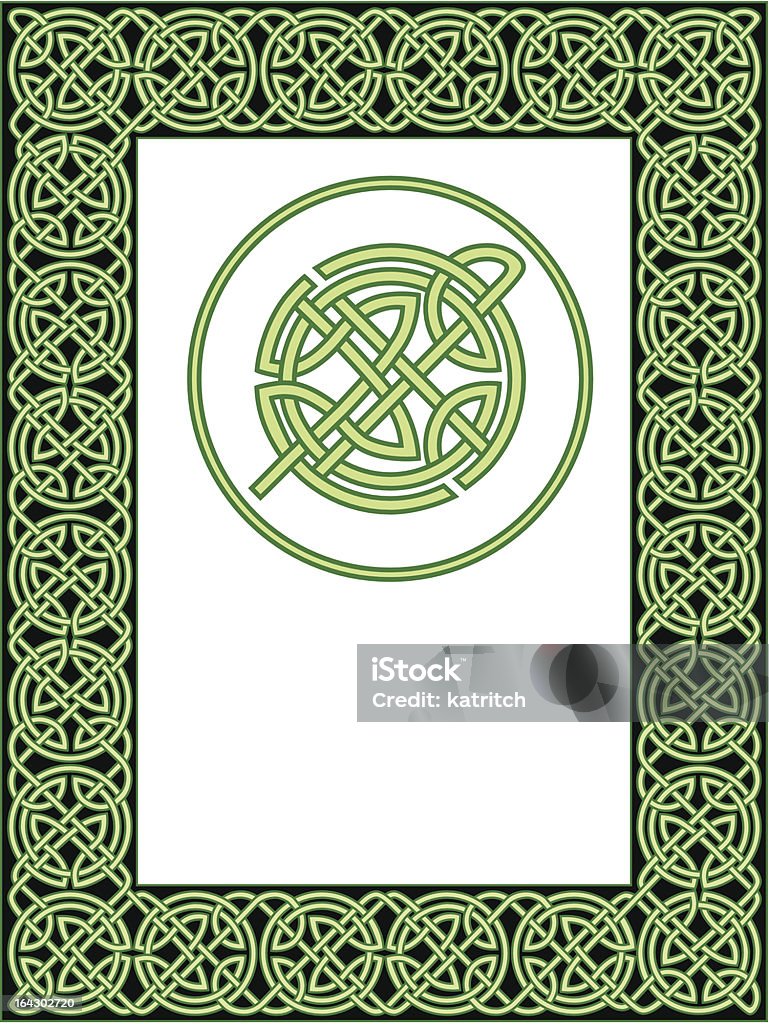 Simple Celtic Frame Celtic Frame Pattern Stock Illustration - Download Image Now - Abstract ...