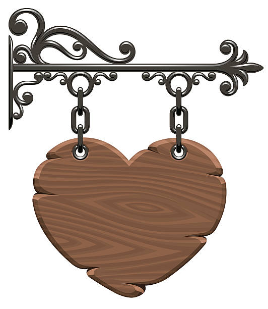 illustrations, cliparts, dessins animés et icônes de coeur en bois - heart shape valentines day love backgrounds