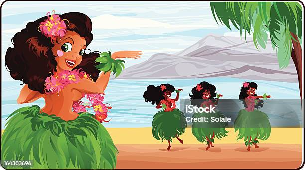 훌라 댄서 하와이 계절에 대한 스톡 벡터 아트 및 기타 이미지 - 계절, 관광, 관광객